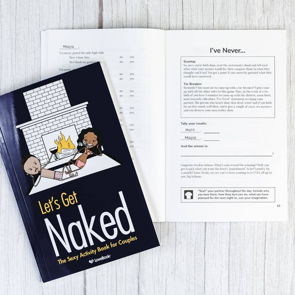 Let's Get Naked: The Sexy Activity Book For Couples