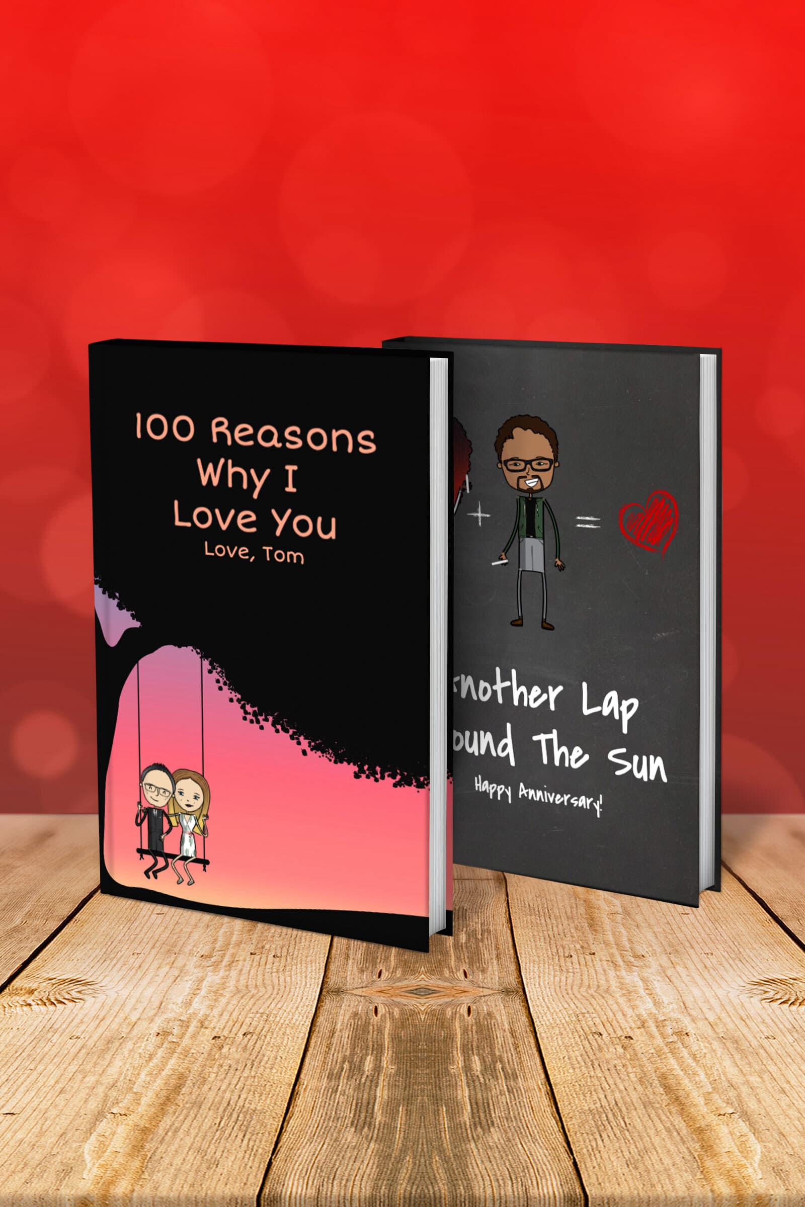 50 Reasons Why I Love You Books (set of 2)