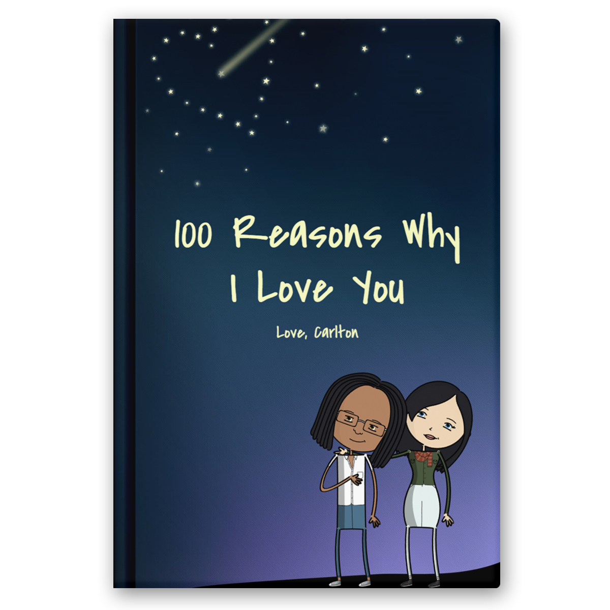 100 Reasons Why I Love You Personalized Book